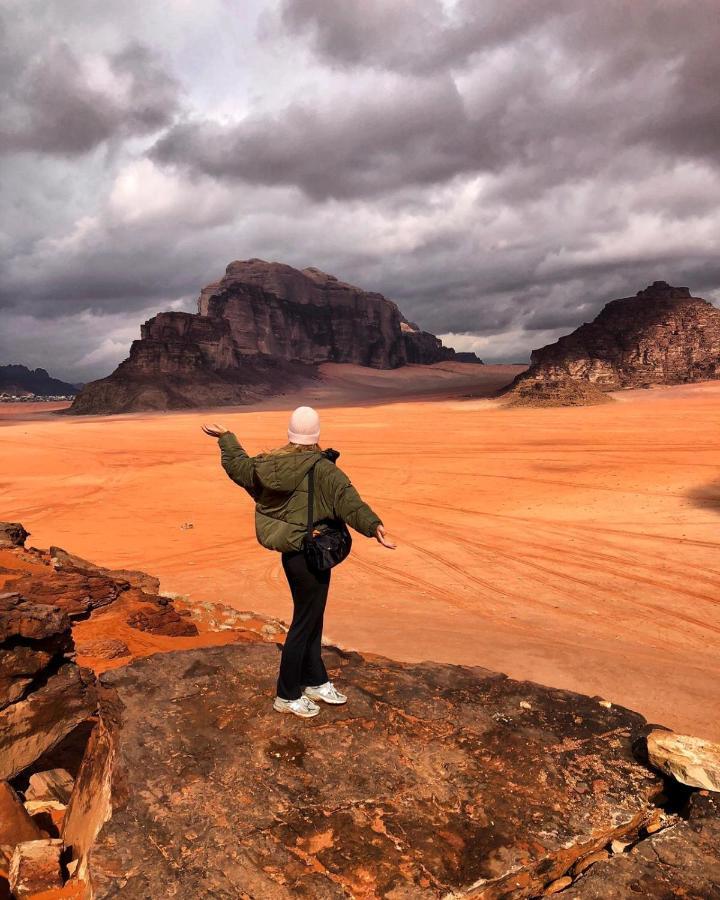 Desert Tree Camp&Tours Wadi Rum Exteriör bild